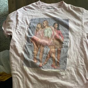 Kids Pink Graphic T-Shirt